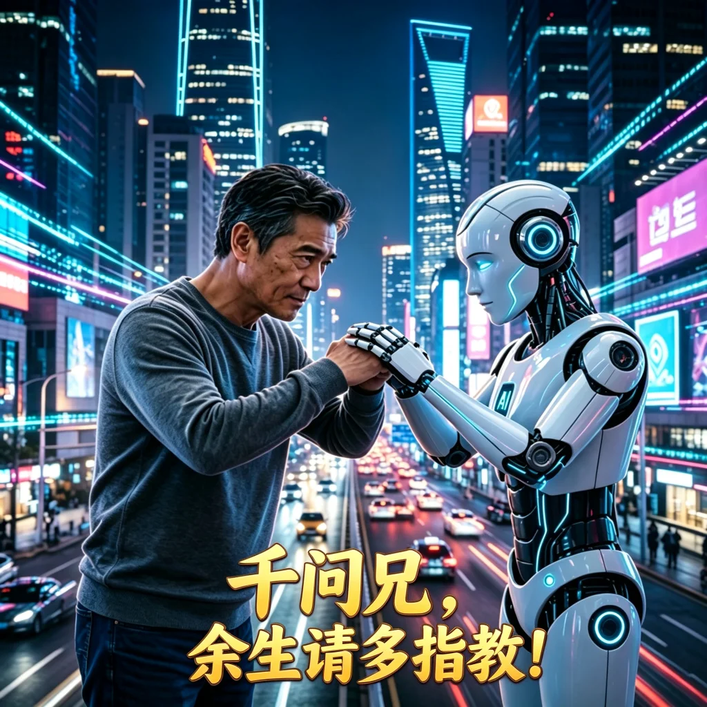 《千问兄，余生请多指教》封面